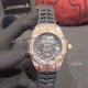 Perfect Replica Hublot Rose Gold Tourbillion Dial Black Rubber Band Watch (10)_th.jpg